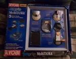 Ryobi Airgrip Multi Task Kit Light, Laser, Magnetic Tray, Vacuum With Base. Fixed Price $7.00.