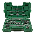 Sata 24 Pc. 1/2" Drive Industrial 12-PT. Metric Steel Socket Set ST09205U-02. Fixed Price $79.99.