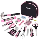 Topline 208-PIECE Pink Tool Kits For Women With Pocket Size, Set. Fixed Price $64.99.