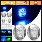 Husuku Marine Courtesy Lights, 316 Stainless Steel, 18LED IP65 Boat Transom. Fixed Price $50.99.