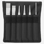 Stahlwille 102-5/6T Chisel, Drift Punch, And Set In Textile Case. Fixed Price $102.31.