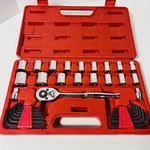 Crescent CTK39 3/8" Drive Piece Ratchet Set Sae & Metric Clean Tools. Fixed Price $23.99.