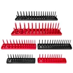 Aiuitio 6PCS Socket Organizer Tray Set, Red Sae & Black Metric Storage.... Fixed Price $40.35.