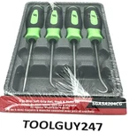 Snap On SGASA204C 4PC Green Mini Soft Grip Awl Hook Pick Set New Usa Tools !. Fixed Price $79.95.