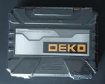 Dekopro 198 Piece Home Repair Kit, Wrench Plastic Toolbox With General Hous. Fixed Price $69.99.