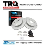 Trq Rear Posi Ceramic Pads & Performance Rotor Kit Vibe Corolla Matrix New. Fixed Price $99.95.