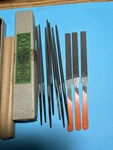Vtg Nos Nicholson File Lot 4" & 3" Round Bastard Fine Tungsten 10 Usa Tools. Fixed Price $29.00.