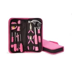 Bey-berk International BB411 20 Piece Ladys Tool Set Zippered Pink Canvas .... Fixed Price $60.83.