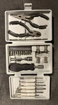 Mini Small Tool Set 25 Pc Socket Pliers Screwdriver Kit Tweezers W/ Case. Fixed Price $21.99.