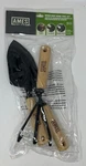 Ames Wood Grip 3 Piece Hand Garden Tool Set - Trowel, Cultivator & Transplanter. Fixed Price $24.99.