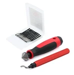 Afa Tooling Deburring Kit 10 High Speed Blades Countersink Hand Reamer New. Fixed Price $11.18.
