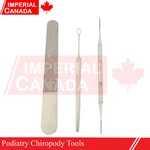 Professional Set Diamond Deb Foot Skin Care & Nail File Podiatry Chir DS-2115. Fixed Price $15.95.