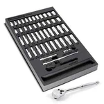 Powerbuilt 47 Piece Pro Tech 1/4 In. Dr. Sae & Metric Socket Set - 949004. Fixed Price $67.88.