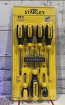 New 17 Pcs. Stanley Screwdriver Set STHT60127. Fixed Price $18.00.