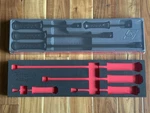 Snap-on Tools SPBS704A 4-PIECE Striking Prybar Set And Ct Foam Insert New. Fixed Price $299.00.