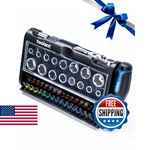 Mini Ratchet Wrench Set 52PCS With Sockets And Screwdriver Bits,edc Tools, 1/4. Fixed Price $99.38.