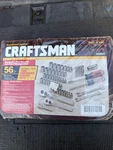 Sears Craftsman Usa Nos 56PC Mechanics Tool Socket Set Rare Design 33557 W Case. Fixed Price $199.99.