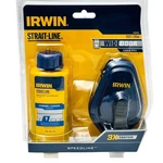 Irwin Strait-line Speedline Chalk Reel 100FT 30M Wide Door Blue Powder. Fixed Price $12.99.