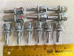 Sammys 3/8" Xp 35 Vertical Threaded Rod Anchor New Out Of 12 Each (no Box). Fixed Price $55.00.