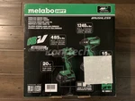 Metabo Hpt KC18DDXSM 18V Bl Li-ion 2-TOOL Combo Kit With Batteries (2 Ah) New. Fixed Price $139.95.