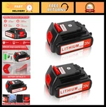 20V 4.0AH Replacement Battery For Cordless Power Tools - Pack, Extended Runtim. Fixed Price $37.37.