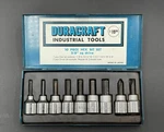 Duracraft Industrial Tools Hex Bit Socket Set, 3/8 Drive, 10 Piece. Fixed Price $10.00.