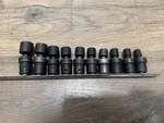 Snap On 10PC 19MM Swivel Impact Drive Socket Set. Free S&h!. Fixed Price $249.95.