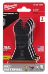 Milwaukee Pack 2-1/2" Titanium Multi Tool Osciilating Blades 49-25-1243. Fixed Price $31.30.