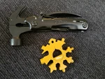 Multi Tool, Hyper Tough 12-IN-1 Hammer Model 42865 Pocket Plus Bit. Fixed Price $25.00.
