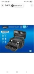 Hart HHMTS404 215-PIECE Mechanics Tool Set Chrome. Fixed Price $200.00.
