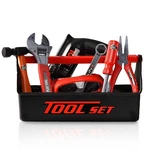 Playkidz Tool Box For Kids 22-PIECE Boys & Girls Construction Toy Child-size. Fixed Price $34.36.