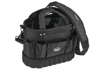 Professional Series Oval Tool Tote, 14 In W, 8 D, 10 H, 13-POCKET, Pol. Fixed Price $107.58.
