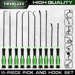 10 Pick Set Car Auto Oil Seal O-ring Tool Puller Remover Storage Bag. Fixed Price $16.99.