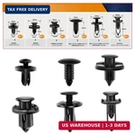 Gooacc 400PCS Universal Plastic Fender Clips, Push Bumper Fastener Rivet. Fixed Price $23.98.