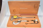 Starrett S905M Metric Tool Set In Wooden Case Calipers, Micrometer, Last Word. Fixed Price $329.00.