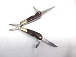 Husky Years 25TH Anniversary Limited Edition Multi-tool Brass Wood Vintage. Fixed Price $9.99.