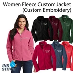L217 Design Your Own Custom Logo Texts Stitching Slim Women Fleece Jackets. Fixed Price $36.99.