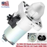 Starter Fits 2006-2012 Honda Accord 2.4L 2007-2011 Cr-v Element Acura Tsx 1.6KW. Fixed Price $57.29.