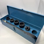Lowell Corporation Model 511 Utility Ratchet Wrench Set W/corp Socket Usa. Fixed Price $245.00.
