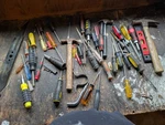 Stanley 30+ Piece Mixed Tool Set Multicolor - Hammer, Screwdriver, Level. Fixed Price $33.00.