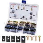 Car Retainer Clips & Fasteners Kit 33 Universal Sizes Nylon Bumper, Fend. Fixed Price $17.21.
