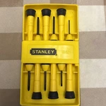 Stanley 66-052 Precision Screwdriver Set Piece Yellow Case Jeweler Tools. Fixed Price $6.26.