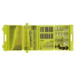 Ryobi 300 Piece Drill And Drive Bit Set Multi-material Hex Shank With Case. Fixed Price $78.80.