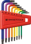 Swiss-made 8-PIECE Rainbow Torx L-wrench Set Color Coded Tool Kit. Fixed Price $111.99.