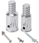 EESC2Y Threaded Tips Replacement For Extension Poles 1 & 3/4 In, Sliver. Fixed Price $14.90.
