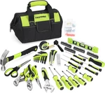 Fastpro 220-PIECE Home Tool Set, Household Repairing Kit, With Green. Fixed Price $97.99.