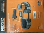 Ridgid 18V Subcompact Brushless Band Saw R87040B 2-1/2 In Tool Only. Fixed Price $142.00.
