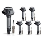 Ena Set Of 6 Ignition Coil Pack Platinum Spark Plug 3.5L 3.7L Compatible Wi.... Fixed Price $132.00.