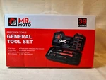 New! Mr. Moto 39 Piece General Tool Set Kit W/ Hard Storage Case - Free Usa Ship. Fixed Price $29.99.