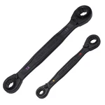 Klein Tools 68216M 4-IN-1 Reversible Ratchet Wrenches Set 2-PIECE Eight Metric. Fixed Price $91.51.